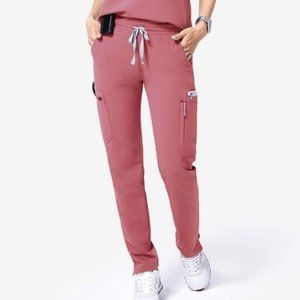 FIGS *LIMITED EDITION* MAUVE YOLA TALL SKINNY SCRUB BOTTOMS- NWT XXS